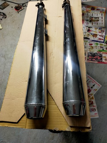 Morini 350 marmitte cromate - 350,
