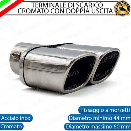Terminale scarico doppio - di,