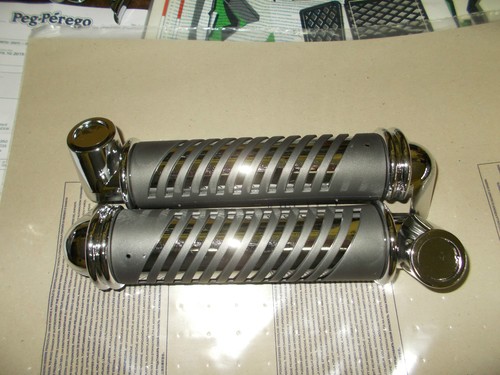 Coppia marmitte cromate auto - cromate,